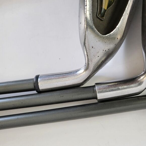 Gemini Professional Tour Golf Clubs Irons 4 6 7 9 PW, RH Stiff Graphite Shaft - Picture 5 of 12